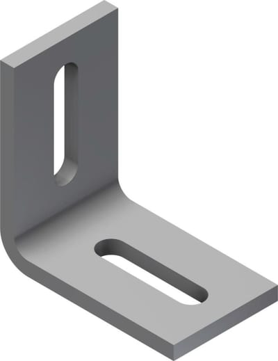 Øglænd System S-M Angle Bracket, Stainless Steel