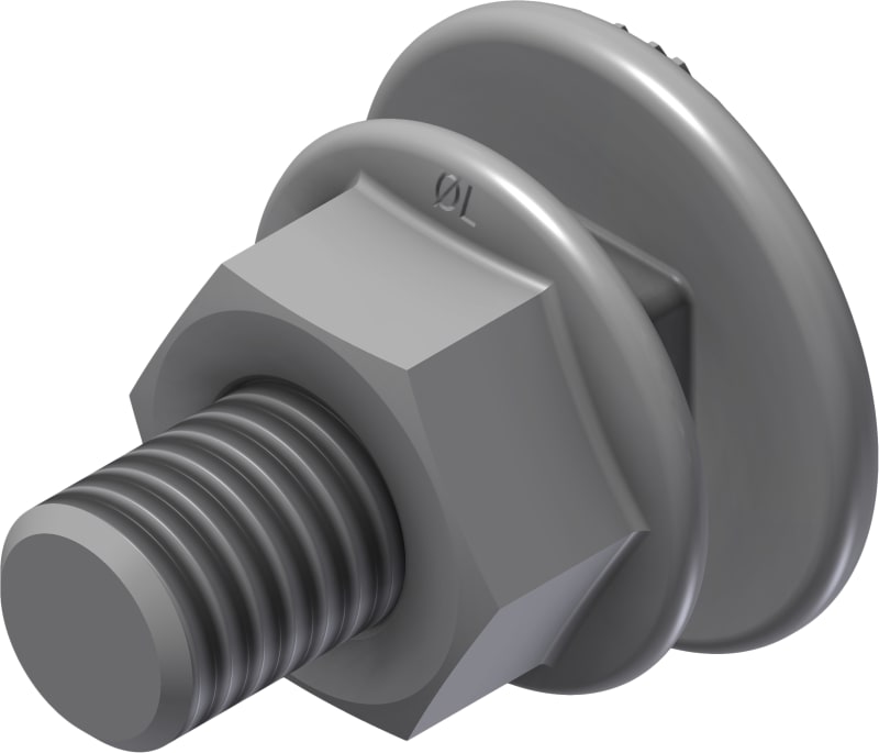 Øglænd System Locking Screw M6x16 A4 with Flange Nut (S-M LS-NU-M6X16 A4)