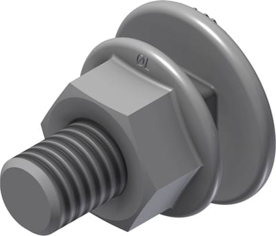 Øglænd System Locking Screw M6x16 A4 with Flange Nut