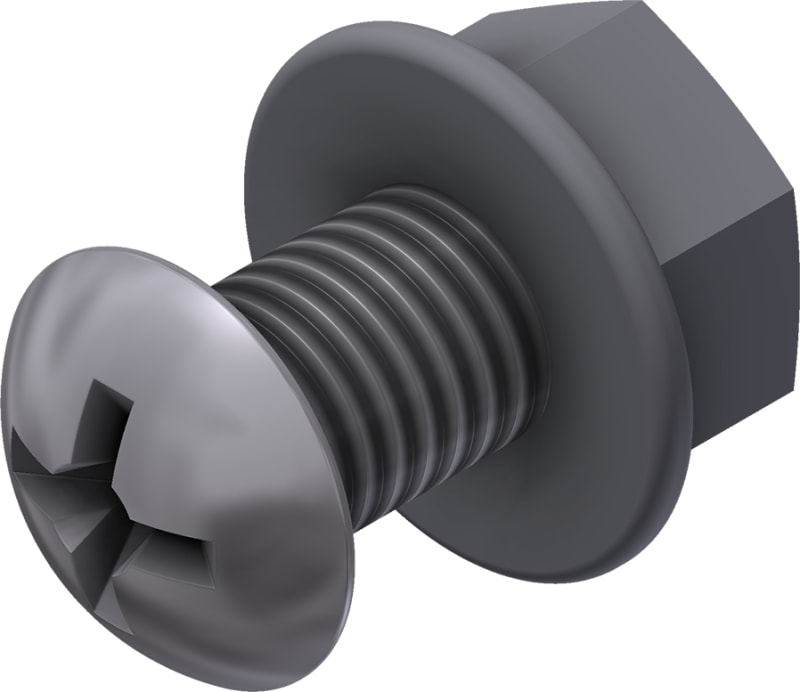 Øglænd System S-M Nut, M10, Stainless Steel