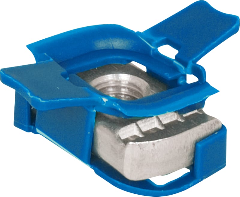 Walraven BIS Strut Slide Nut M8, Stainless Steel, with Plastic Tabs (651867008)