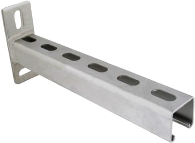 Walraven 6607870 RapidStrut® Bracket, Acid-Resistant 41x41, 200 mm Wall Mount