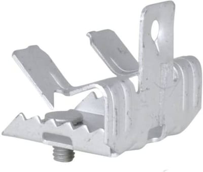 FU 12,5 BJELKEKLAM. M6 X 9mm