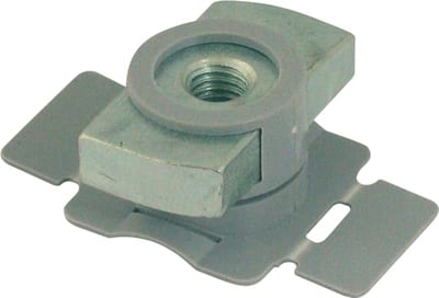 Walraven BIS Strut Slide Nut M10, Zinc-Plated, Plastic Click-Mount