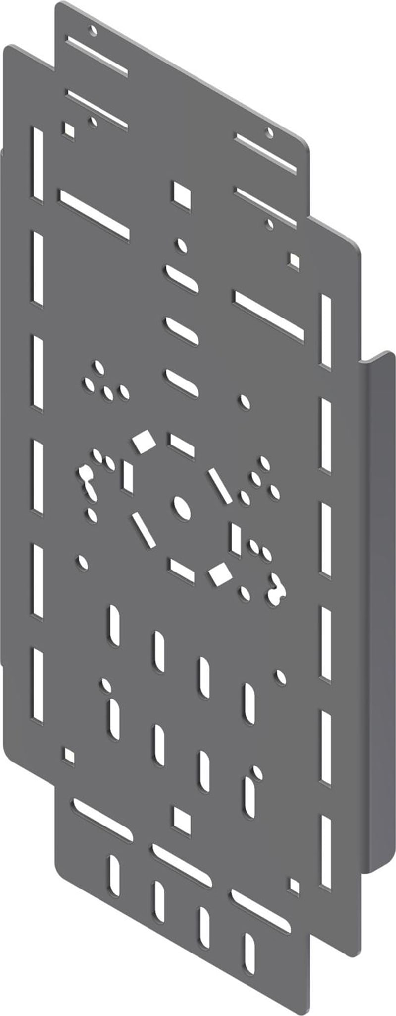 Øglænd System OER SO-UN SS Equipment Plate, Stainless Steel, 420 × 204 mm