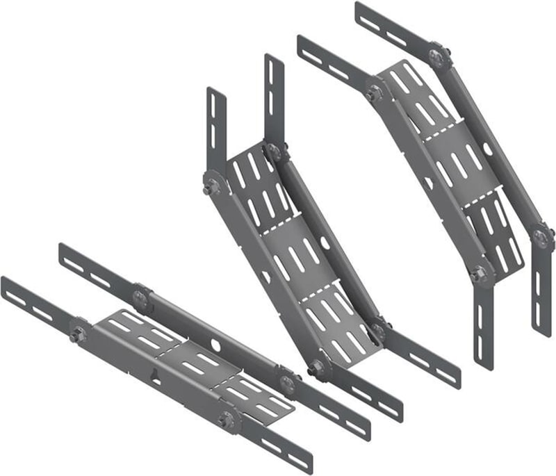 Øglænd System SPB-RF40 FR1-100 SS Flexible Vertical Bend, Stainless Steel