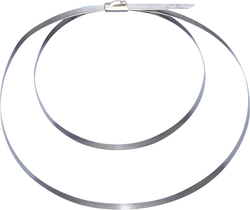 CABLE TIE STEEL S316 12,7X749MM (Double Loop cable tie MLT4DEH15-Q316)