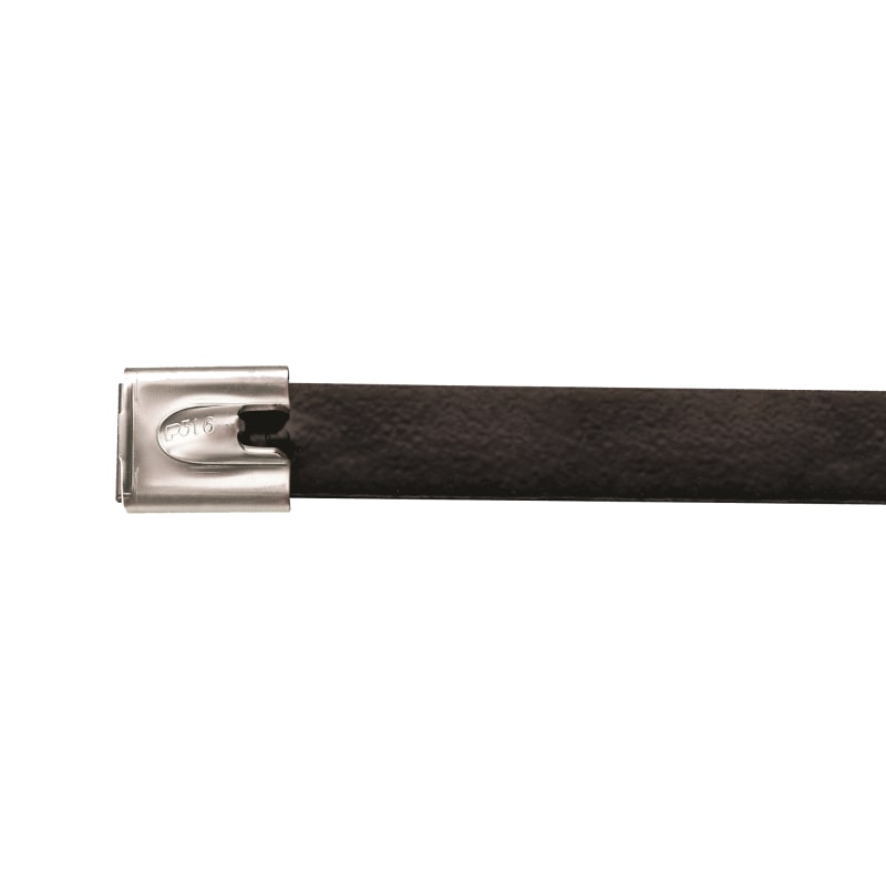 Cable tie, steel, coated (MLTFC4SH-LP316)