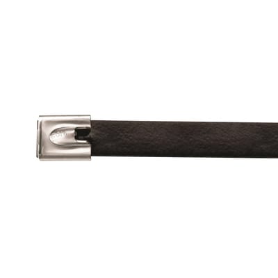 Cable tie, steel, coated (MLTFC4SH-LP316)