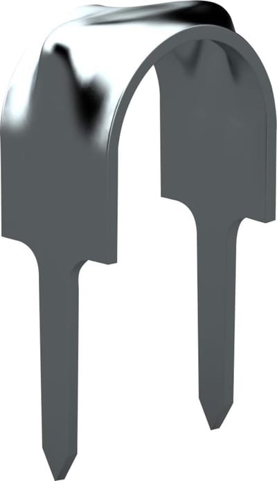 Letti Two-Pin Clamp 16-2B/16 ES, Ø16 mm, Zinc-Plated, XL Box of 200