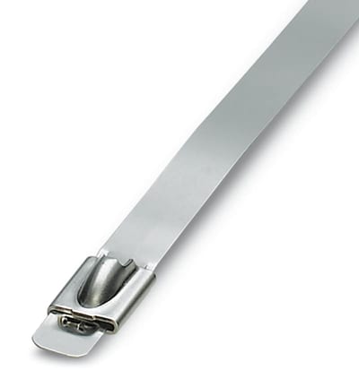Phoenix Contact Stainless Steel AISI 316 Cable Tie, 7.9 x 259 mm