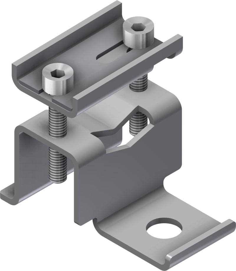 Øglænd System INKO-F Tube Clamp, ME3-20, Stainless Steel