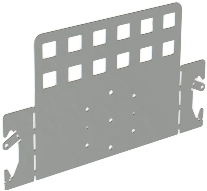 Mounting Plate with 12XRJ45 FZS C2 (CSU795353)