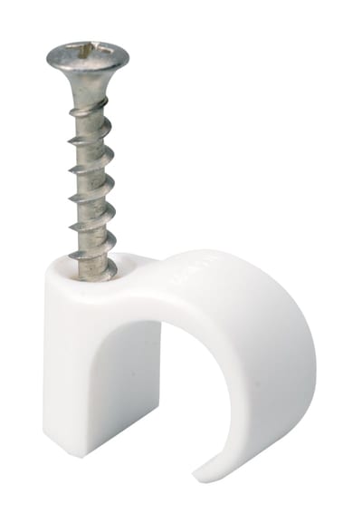Screw Clip TCS-C5M 7-10 White