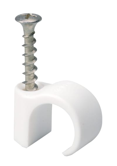 Screw Clip TCS-C5M 14-18 White