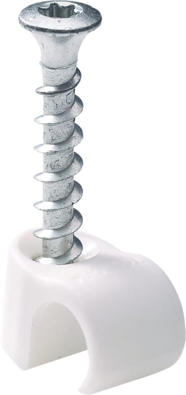Screw Clip TCS-X-C3 Secor 7-10 White