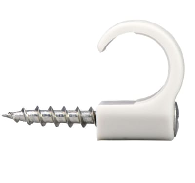 Screw Clip TCS-C3 22-26 White