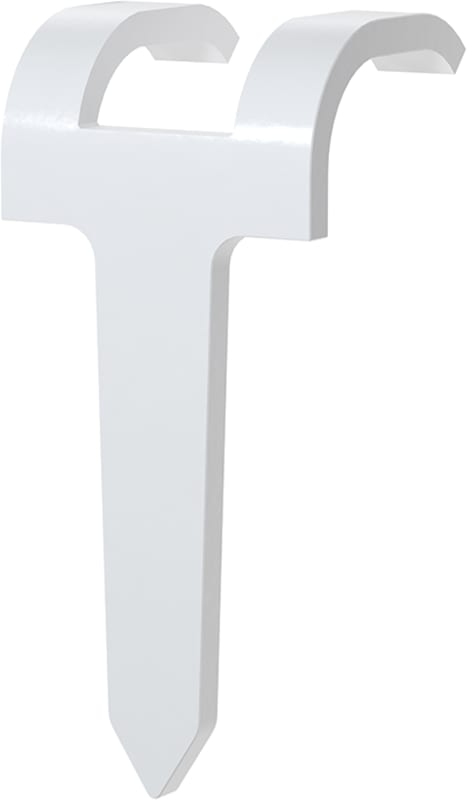 Magazine clip wood oval MTP-O-16 White