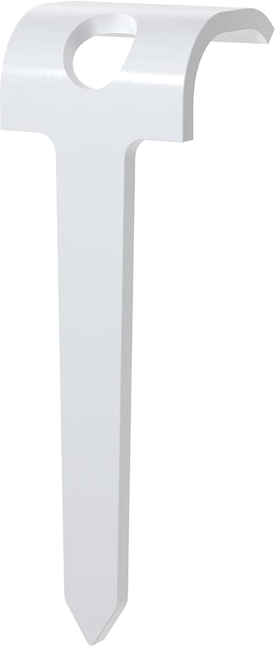 CABLE CLIPS tre oval TP-O-25 White
