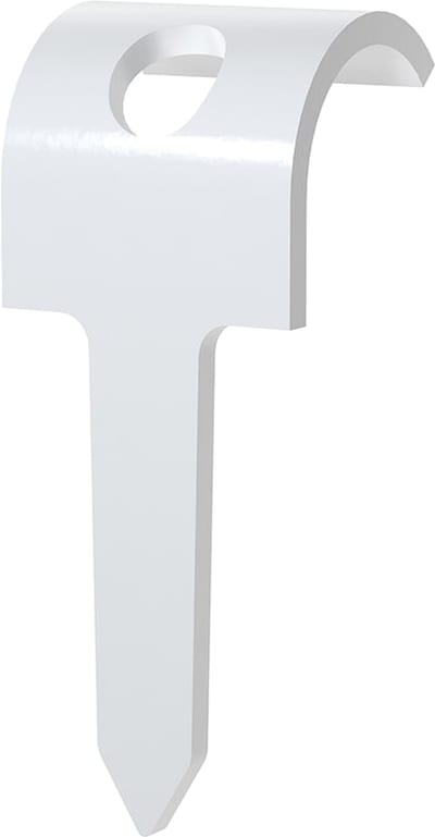 CABLE CLIPS tre round TP-R-16 White