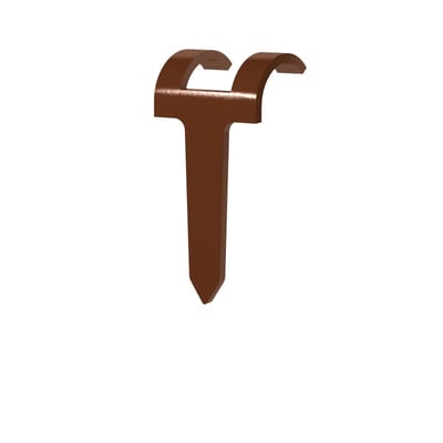 Magazine clip wood round MTP-R-16 Brown
