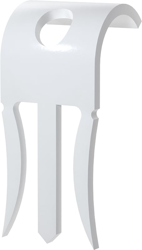 GYPSUM CLIP round G-R-13 White