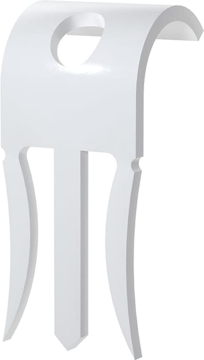 GYPSUM CLIP round G-R-13 White