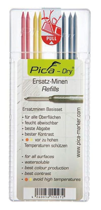 Refill Dry lead red yellow