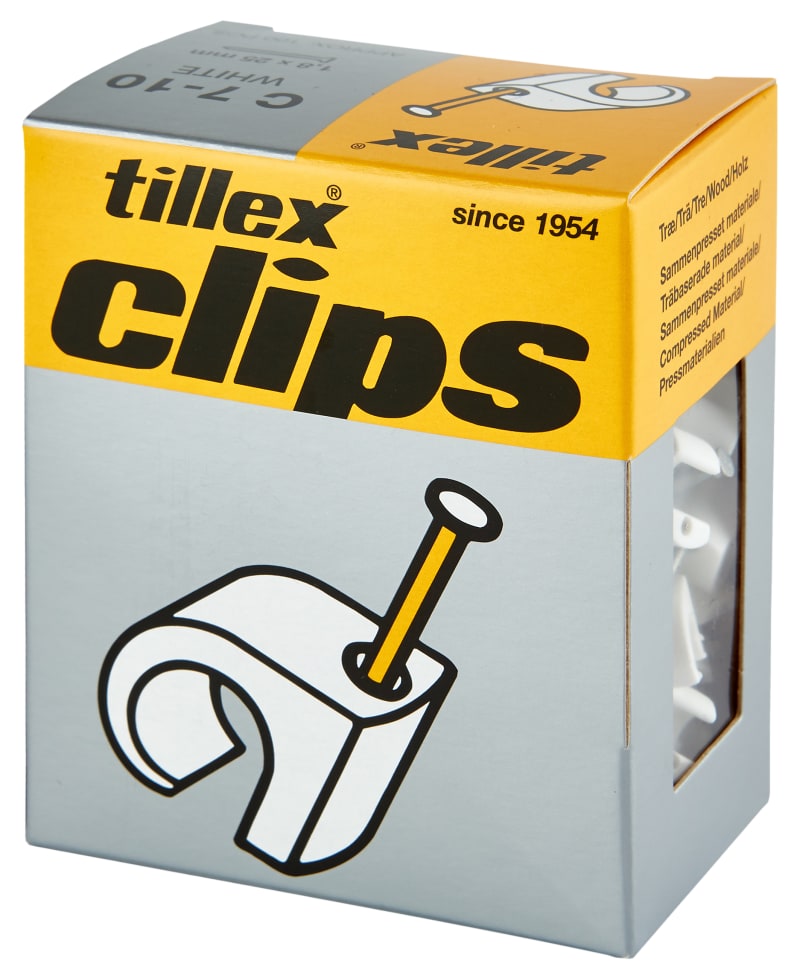 C 7-10 White 1,8X30 Clips (C 7-10 W 1,8X30)
