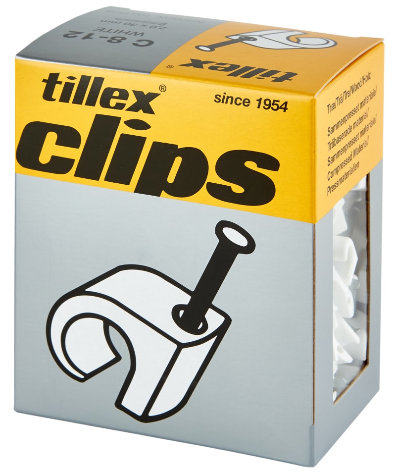 C 8-12 White 2,0X35 Clips (C 8-12 W 2,0X35)