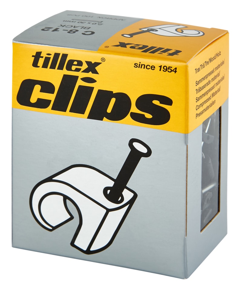 C 8-12 Black 2,0X30 Clips (C 8-12 B 2,0X30)