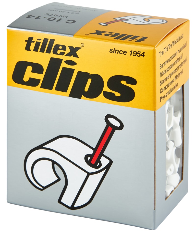 C 10-14 White 2,0X35 Clips (C 10-14 W 2,0X35)