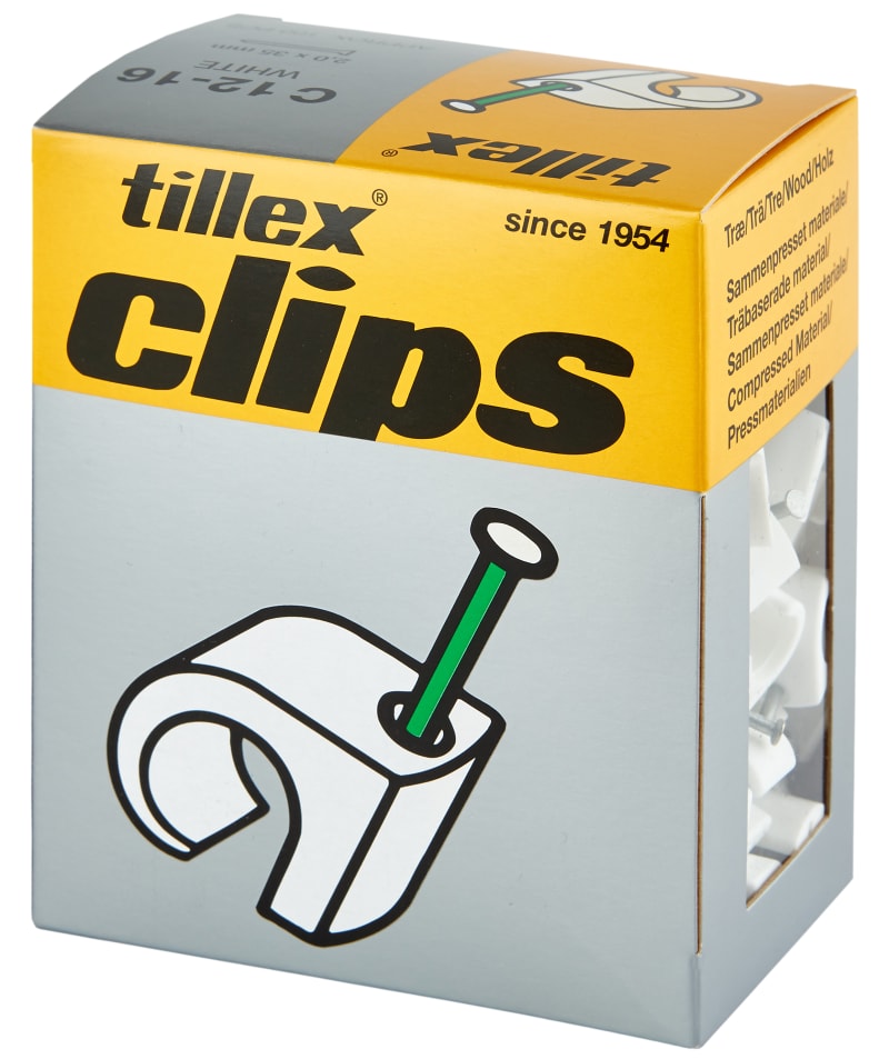 C 12-16 White 2,0X35 Clips (C 12-16 W 2,0X35)