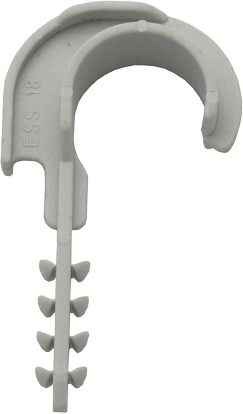 Pipe clamp ESS 16-20 Grey in bucket (ESS 16-20 GRA)