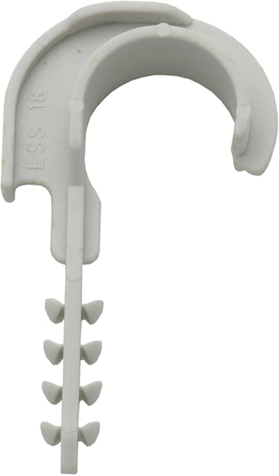 Pipe clamp ESS 16-20 Grey in bucket