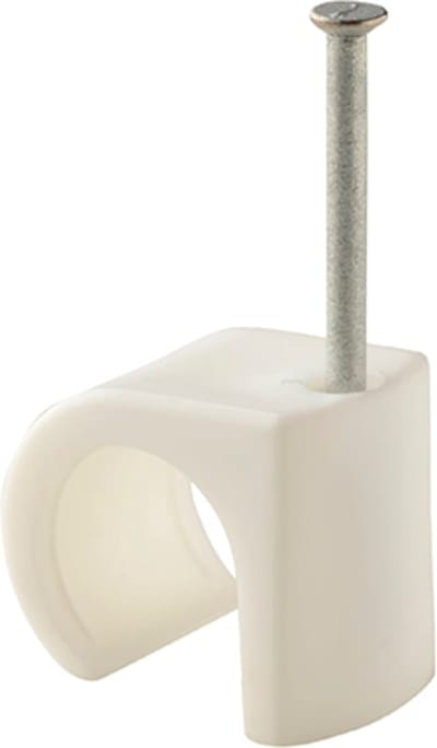 PLASTIC CLAMP nail C 14-20 White in bucket