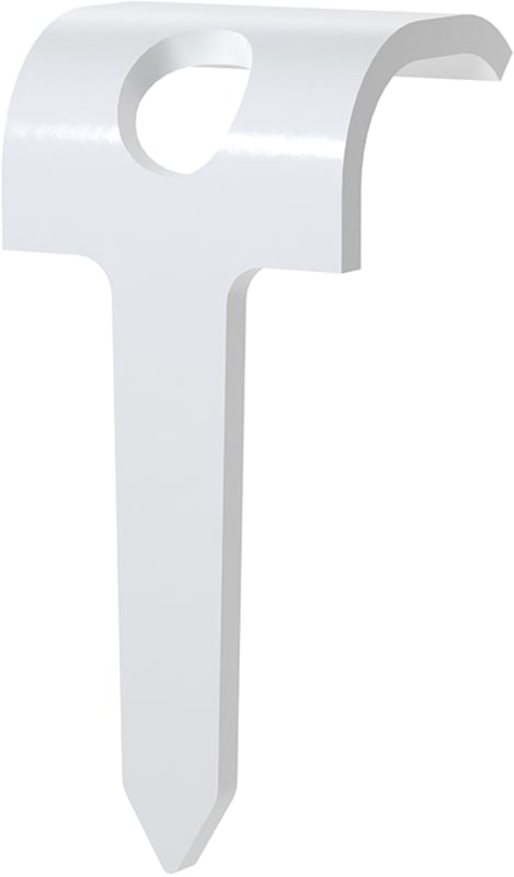 Magazine clip wood round MT-R-25 White (151468)