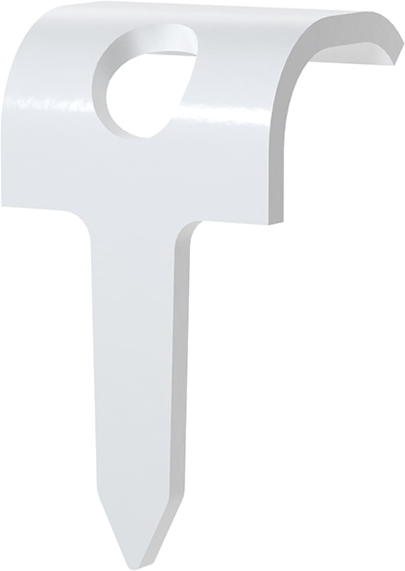 Magazine clip wood round MT-R-12 White (151604)