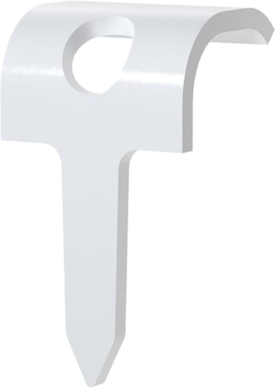 Magazine clip wood round MT-R-12 White