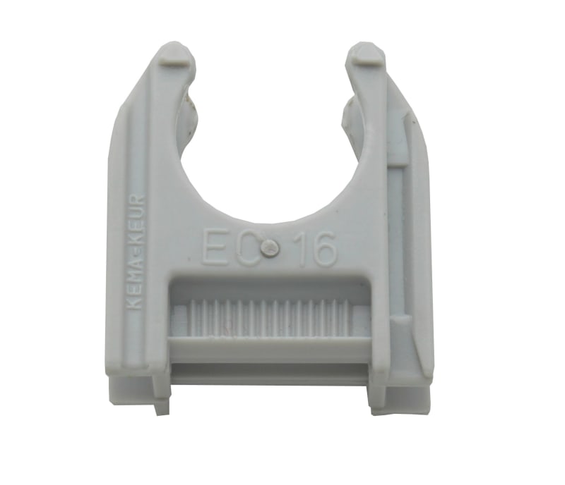PIPE CLAMP EC 16 Grey