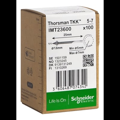 Metal Clamp TKK 5-7 nail 1.6X25MM