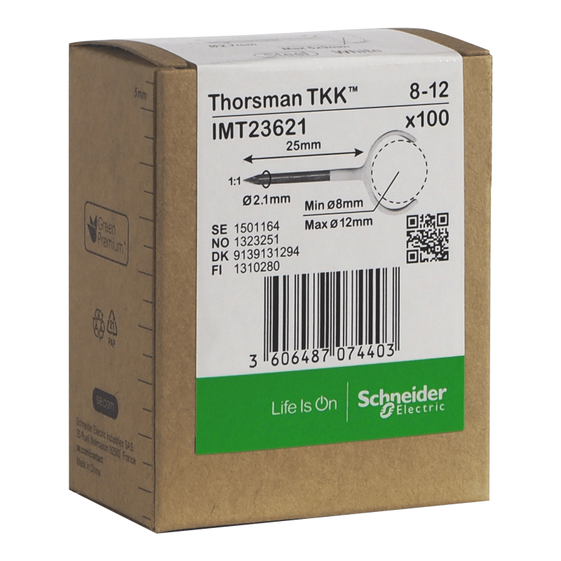 Metal Clamp TKK 8-12 nail 2.1X25MM (IMT23621)