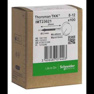 Metal Clamp TKK 8-12 nail 2.1X25MM