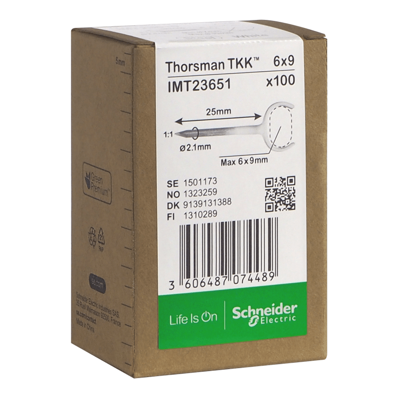 Metal Clamp TKK 6X9 nail 2.1X25MM (IMT23651)