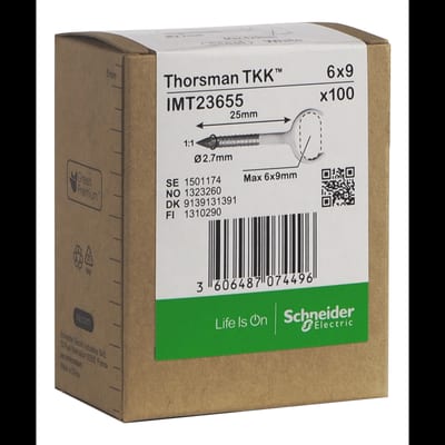 Metal Clamp TKK 6X9 screw 2.7X25MM
