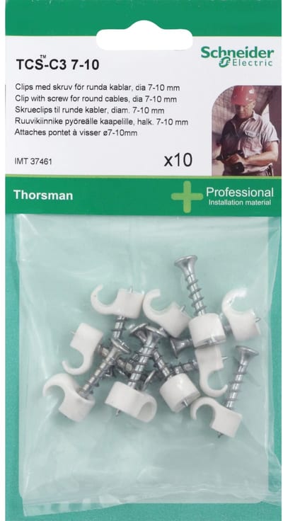 TCS-C3 screw clip 7-10 10 pcs