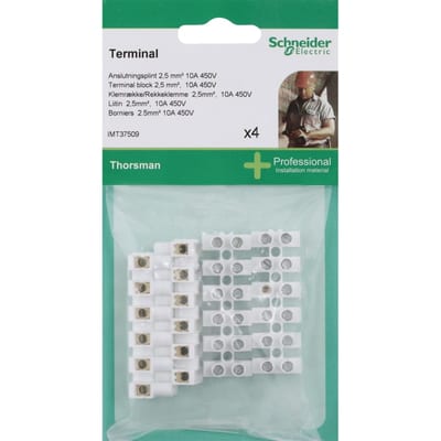 Terminal blok 2,5mm, 4 pcs