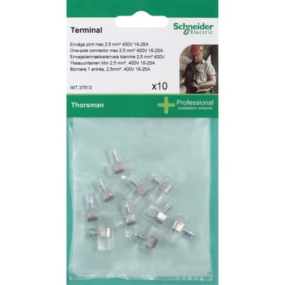 Coupling.terminal 2.5 mm² 10 pcs