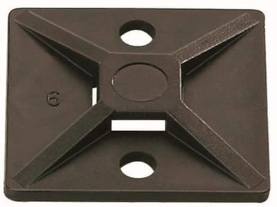 Cable Tie Mount MB5A Black 38 x 38 mm