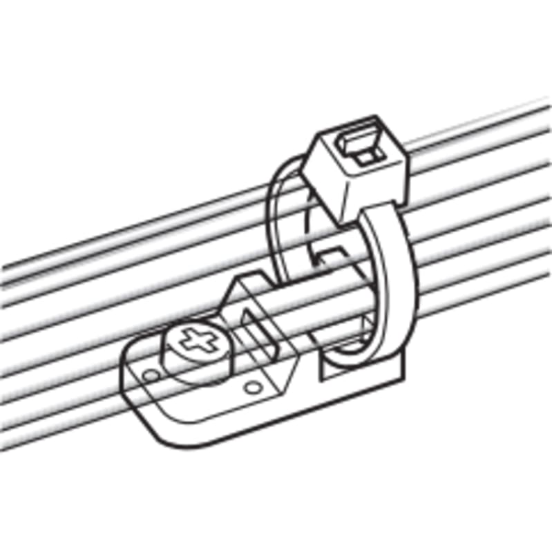 Cable Tie Mount CTAM 1 SV 10 x 20 mm (151-31101)